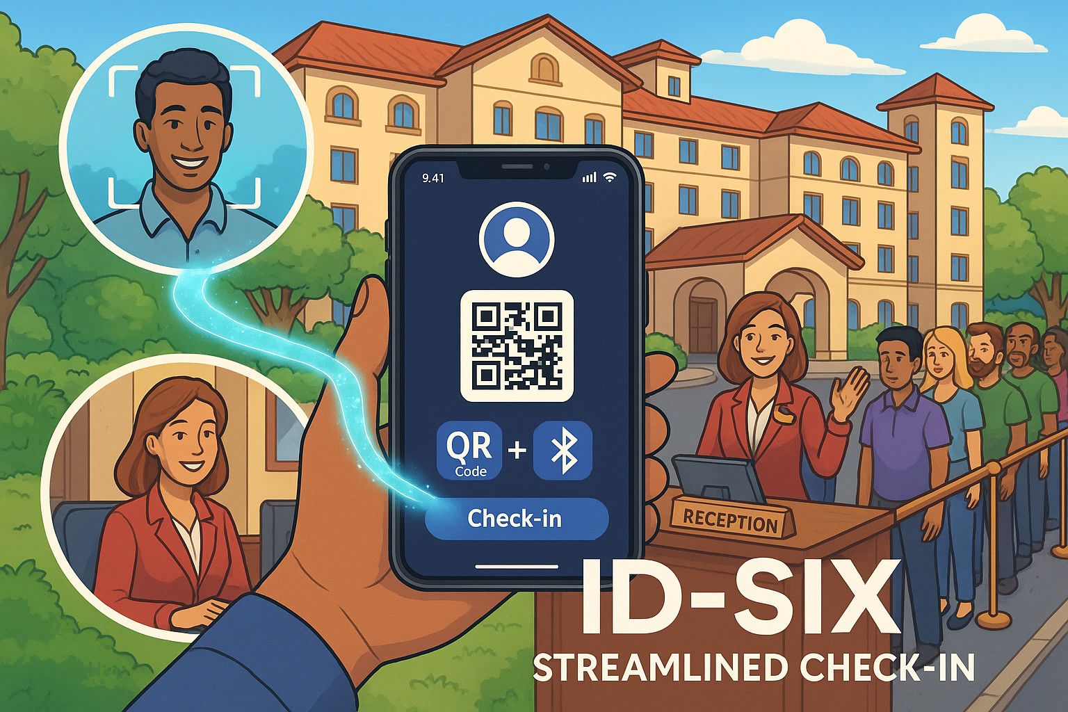 Empresário usando tablet para otimizar operações
